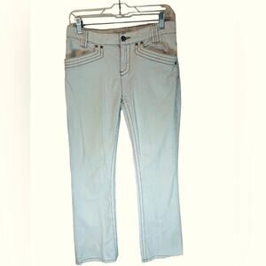 Tommy Hilfiger Vintage Y2K Hipster bootcut white corduroy pants. Size 4